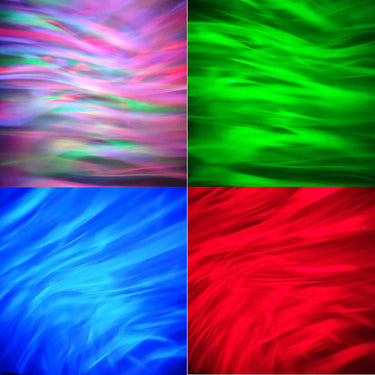 projection colorée qui bouge